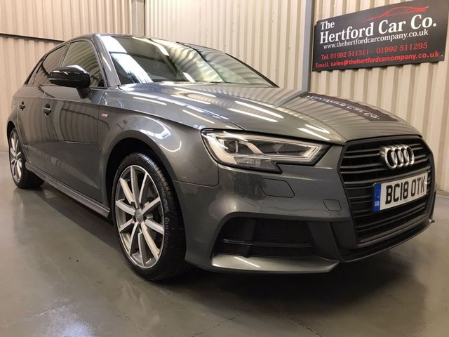 2018 18 Audi A3 1.5 TFSI BLACK EDITION 5d 148 BHP
