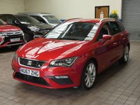 USED 2018 67 SEAT LEON 1.8 TSI FR TECHNOLOGY DSG 5d 178 BHP SAT NAV PART LEATHER INTERIOR
