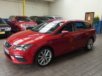 USED 2018 67 SEAT LEON 1.8 TSI FR TECHNOLOGY DSG 5d 178 BHP SAT NAV PART LEATHER INTERIOR