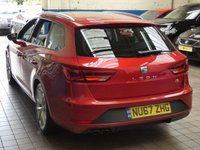 USED 2018 67 SEAT LEON 1.8 TSI FR TECHNOLOGY DSG 5d 178 BHP SAT NAV PART LEATHER INTERIOR