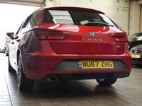 USED 2018 67 SEAT LEON 1.8 TSI FR TECHNOLOGY DSG 5d 178 BHP SAT NAV PART LEATHER INTERIOR