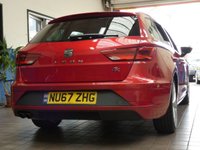 USED 2018 67 SEAT LEON 1.8 TSI FR TECHNOLOGY DSG 5d 178 BHP SAT NAV PART LEATHER INTERIOR
