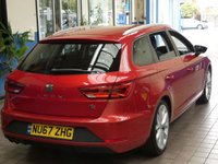 USED 2018 67 SEAT LEON 1.8 TSI FR TECHNOLOGY DSG 5d 178 BHP SAT NAV PART LEATHER INTERIOR