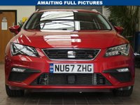 USED 2018 67 SEAT LEON 1.8 TSI FR TECHNOLOGY DSG 5d 178 BHP SAT NAV PART LEATHER INTERIOR