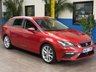 USED 2018 67 SEAT LEON 1.8 TSI FR TECHNOLOGY DSG 5d 178 BHP SAT NAV PART LEATHER INTERIOR