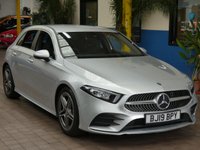USED 2019 19 MERCEDES-BENZ A-CLASS 1.3 A 200 AMG LINE EXECUTIVE 5d 161 BHP STUNNING EXAMPLE SAT NAV PART LEATHER HEATED SEATS