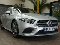 USED 2019 19 MERCEDES-BENZ A-CLASS 1.3 A 200 AMG LINE EXECUTIVE 5d 161 BHP STUNNING EXAMPLE SAT NAV PART LEATHER HEATED SEATS