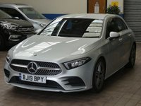 USED 2019 19 MERCEDES-BENZ A-CLASS 1.3 A 200 AMG LINE EXECUTIVE 5d 161 BHP STUNNING EXAMPLE SAT NAV PART LEATHER HEATED SEATS