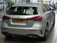 USED 2019 19 MERCEDES-BENZ A-CLASS 1.3 A 200 AMG LINE EXECUTIVE 5d 161 BHP STUNNING EXAMPLE SAT NAV PART LEATHER HEATED SEATS