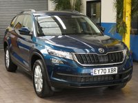 USED 2020 70 SKODA KODIAQ 1.5 SE TSI DSG 5d 148 BHP 7 SEATS GENUINE LOW MILEAGE SKODA WARRANTY MIRRORLINK ACTIVE