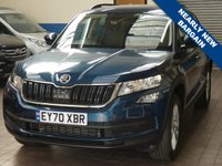 USED 2020 70 SKODA KODIAQ 1.5 SE TSI DSG 5d 148 BHP 7 SEATS GENUINE LOW MILEAGE SKODA WARRANTY MIRRORLINK ACTIVE