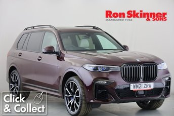 2021 BMW X7 3.0 XDRIVE40D M SPORT 5d 336 BHP £57999.00