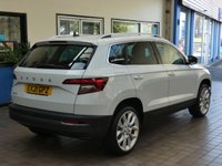 USED 2021 21 SKODA KAROQ 1.5 SE L TSI DSG 5d 148 BHP SAT NAV PART LEATHER HEATED SKODA WARRANTY TILL 2024