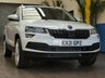 USED 2021 21 SKODA KAROQ 1.5 SE L TSI DSG 5d 148 BHP SAT NAV PART LEATHER HEATED SKODA WARRANTY TILL 2024