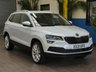 USED 2021 21 SKODA KAROQ 1.5 SE L TSI DSG 5d 148 BHP SAT NAV PART LEATHER HEATED SKODA WARRANTY TILL 2024