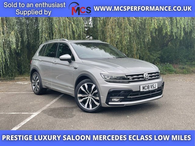 2018 18 VOLKSWAGEN TIGUAN 2.0 R-LINE TDI BLUEMOTION TECHNOLOGY DSG 5d 148 BHP R-Line 'Vienna' leather Seats