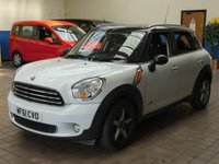 USED 2011 61 MINI COUNTRYMAN 1.6 COOPER D ALL4 5d 112 BHP NICE TIDY EXAMPLE 2 OWNERS SERVICE HISTORY