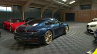 USED 2020 20 PORSCHE 911 3.0 CARRERA S PDK 2d 444 BHP BEAUTIFUL IN MIDNIGHT BLUE WITH AURUM GOLD WHEELS, CHRONO, SUNROOF - STUNNING!!