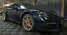 USED 2020 20 PORSCHE 911 3.0 CARRERA S PDK 2d 444 BHP BEAUTIFUL IN MIDNIGHT BLUE WITH AURUM GOLD WHEELS, CHRONO, SUNROOF - STUNNING!!