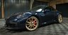 USED 2020 20 PORSCHE 911 3.0 CARRERA S PDK 2d 444 BHP BEAUTIFUL IN MIDNIGHT BLUE WITH AURUM GOLD WHEELS, CHRONO, SUNROOF - STUNNING!!