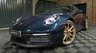 USED 2020 20 PORSCHE 911 3.0 CARRERA S PDK 2d 444 BHP BEAUTIFUL IN MIDNIGHT BLUE WITH AURUM GOLD WHEELS, CHRONO, SUNROOF - STUNNING!!
