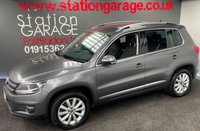 USED 2015 65 VOLKSWAGEN TIGUAN 2.0 MATCH TDI BLUEMOTION TECHNOLOGY 4MOTION 5d 148 BHP FULL VW HIST TIMING BELT DONE 4X4 AND SINGLE ELECTRIC TOW BAR