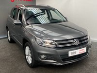 USED 2015 65 VOLKSWAGEN TIGUAN 2.0 MATCH TDI BLUEMOTION TECHNOLOGY 4MOTION 5d 148 BHP FULL VW HIST TIMING BELT DONE 4X4 AND SINGLE ELECTRIC TOW BAR