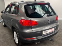USED 2015 65 VOLKSWAGEN TIGUAN 2.0 MATCH TDI BLUEMOTION TECHNOLOGY 4MOTION 5d 148 BHP FULL VW HIST TIMING BELT DONE 4X4 AND SINGLE ELECTRIC TOW BAR