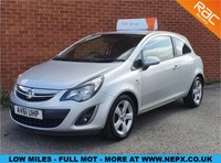 USED 2012 61 VAUXHALL CORSA 1.4 SXI AC 3d 98 BHP 