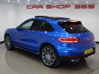 USED 2015 65 PORSCHE MACAN 3.0 TD V6 (258 BHP) S PDK AUTO 4WD (S/S) + PAN ROOF + E/M/HEATED TURBO LEATHERS + CRUISE + MEDIA + OFF ROAD SETTING + SPORTS EXHAUST + XENON-LED  + R/CAMERA + PARK + TINTS + 21