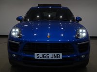 USED 2015 65 PORSCHE MACAN 3.0 TD V6 (258 BHP) S PDK AUTO 4WD (S/S) + PAN ROOF + E/M/HEATED TURBO LEATHERS + CRUISE + MEDIA + OFF ROAD SETTING + SPORTS EXHAUST + XENON-LED  + R/CAMERA + PARK + TINTS + 21