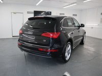 USED 2014 64 AUDI Q5 2.0 TDI QUATTRO S LINE PLUS 5d 175 BHP IN BLACK WITH REAR PRIVACY GLASS AND BLACK INTERIOUR THIS AUDI LOOKS STUNNING