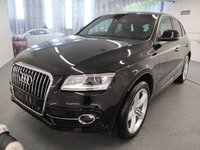 USED 2014 64 AUDI Q5 2.0 TDI QUATTRO S LINE PLUS 5d 175 BHP IN BLACK WITH REAR PRIVACY GLASS AND BLACK INTERIOUR THIS AUDI LOOKS STUNNING