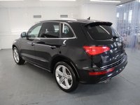 USED 2014 64 AUDI Q5 2.0 TDI QUATTRO S LINE PLUS 5d 175 BHP IN BLACK WITH REAR PRIVACY GLASS AND BLACK INTERIOUR THIS AUDI LOOKS STUNNING