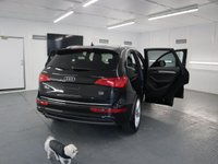 USED 2014 64 AUDI Q5 2.0 TDI QUATTRO S LINE PLUS 5d 175 BHP IN BLACK WITH REAR PRIVACY GLASS AND BLACK INTERIOUR THIS AUDI LOOKS STUNNING