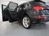 USED 2014 64 AUDI Q5 2.0 TDI QUATTRO S LINE PLUS 5d 175 BHP IN BLACK WITH REAR PRIVACY GLASS AND BLACK INTERIOUR THIS AUDI LOOKS STUNNING