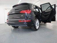 USED 2014 64 AUDI Q5 2.0 TDI QUATTRO S LINE PLUS 5d 175 BHP IN BLACK WITH REAR PRIVACY GLASS AND BLACK INTERIOUR THIS AUDI LOOKS STUNNING