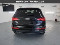 USED 2014 64 AUDI Q5 2.0 TDI QUATTRO S LINE PLUS 5d 175 BHP IN BLACK WITH REAR PRIVACY GLASS AND BLACK INTERIOUR THIS AUDI LOOKS STUNNING