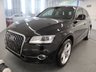 USED 2014 64 AUDI Q5 2.0 TDI QUATTRO S LINE PLUS 5d 175 BHP IN BLACK WITH REAR PRIVACY GLASS AND BLACK INTERIOUR THIS AUDI LOOKS STUNNING