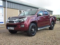 USED 2014 64 ISUZU D-MAX 2.5 TD UTAH VISION DCB 164 BHP www.suffolkcarcentre.co.uk - Located at Reydon