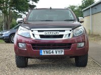 USED 2014 64 ISUZU D-MAX 2.5 TD UTAH VISION DCB 164 BHP www.suffolkcarcentre.co.uk - Located at Reydon
