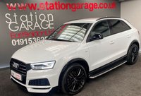 USED 2018 68 AUDI Q3 2.0 TDI BLACK EDITION 5d 148 BHP SAT NAV, SIDE STEPS,PARK WITH CAMERA ,POWER TAILGATE,BOSE SOUND HEATED SEATS AND MORE
