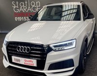 USED 2018 68 AUDI Q3 2.0 TDI BLACK EDITION 5d 148 BHP SAT NAV, SIDE STEPS,PARK WITH CAMERA ,POWER TAILGATE,BOSE SOUND HEATED SEATS AND MORE