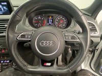USED 2018 68 AUDI Q3 2.0 TDI BLACK EDITION 5d 148 BHP SAT NAV, SIDE STEPS,PARK WITH CAMERA ,POWER TAILGATE,BOSE SOUND HEATED SEATS AND MORE
