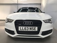 USED 2013 63 AUDI A5 2.0 TDI QUATTRO BLACK EDITION 2d 175 BHP SAT NAV-PARKING SENSOR, BTOOTH
