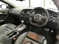 USED 2015 15 AUDI A5 2.0 TDI BLACK EDITION PLUS 2d 177 BHP DAB, BTOOTH, SENSORS, CRUISE