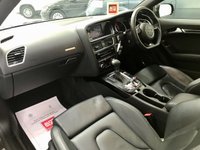 USED 2015 15 AUDI A5 2.0 TDI BLACK EDITION PLUS 2d 177 BHP DAB, BTOOTH, SENSORS, CRUISE