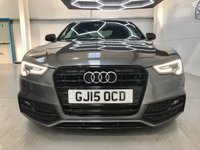 USED 2015 15 AUDI A5 2.0 TDI BLACK EDITION PLUS 2d 177 BHP DAB, BTOOTH, SENSORS, CRUISE