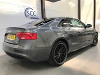 USED 2015 15 AUDI A5 2.0 TDI BLACK EDITION PLUS 2d 177 BHP DAB, BTOOTH, SENSORS, CRUISE