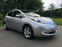 USED 2014 14 NISSAN LEAF 0.0 ACENTA 5d 109 BHP Family Owned Electric Car With Full Service History !